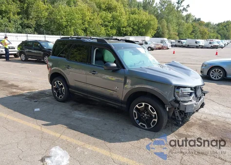 2021 Ford Bronco Sport Outer Banks из США, поврежденный, VIN 3FMCR9C61MRA29905
